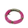 oly-fbbf9eb378ac605781c5a2cfc09c8af1 Wholesale Original Candy Color Curved Tube Bracelet Mixed Wear Couple Classic All-match Bracelet DIY Loose Beads Accessories Women