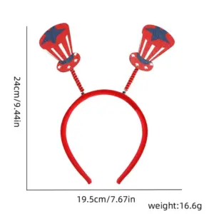 2 Long and Tall Caps / Fan Headband