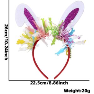 Purple rabbit ears terms / Easter headband