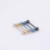 oly-fc1d1203bd97ba15f3d0b8abe921cb1c Wholesale 316L Stainless Steel No Inlaid Ear Cartilage Rings & Studs Geometric Waterproof Non Tarnish Surgical Steel Unisex