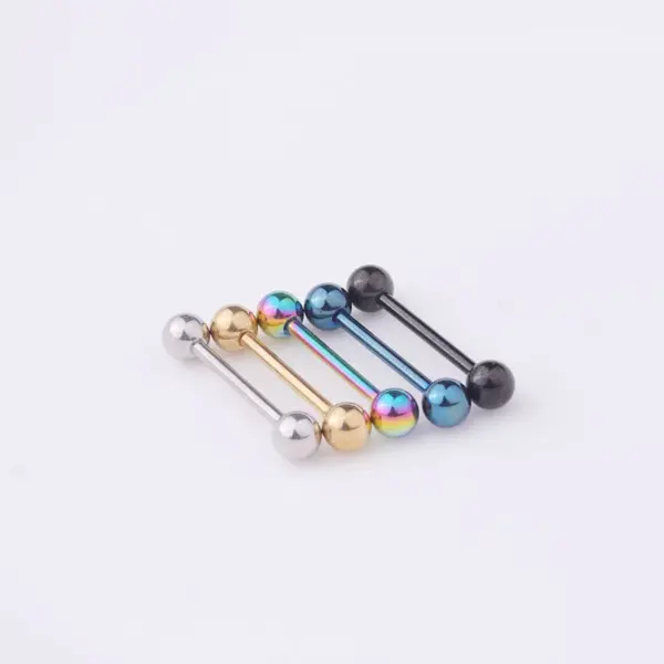 oly-fc1d1203bd97ba15f3d0b8abe921cb1c Wholesale 316L Stainless Steel No Inlaid Ear Cartilage Rings & Studs Geometric Waterproof Non Tarnish Surgical Steel Unisex