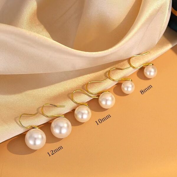 oly-fc2e6e8579a90c847ddd056bb169d11b Wholesale Simple Retro Silver Grey White High Heels Earrings Women's Austrian Shijia Pearl 925 Silver Gold Plated Earrings