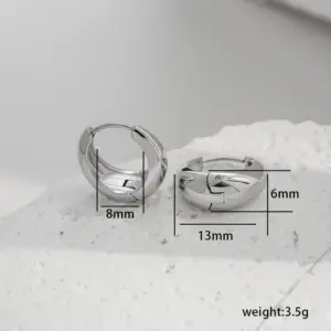 Small Size Inner Diameter 8mm / Silver
