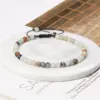 Wholesale Fashion Solid Color Natural Stone Beaded Bracelets
