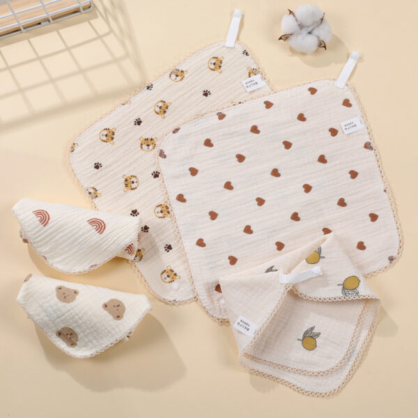 oly-fc7d62661f37c2087d7a6eef69e7e8dc Wholesale Baby bib cotton bib baby triangle towel newborn anti-spitting milk water bib children scarf saliva