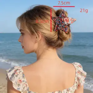 Mc1405 Sequined Five-Pointed Star