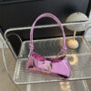 oly-fc8ec5c84916c4f50e44cdd3924ddfeb Wholesale Small Bag Women's Bag Simple Pure Color Texture Armpit Shoulder Bag Fashion Casual Baguette Trendy Bag