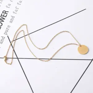 Golden 15mm Pendant