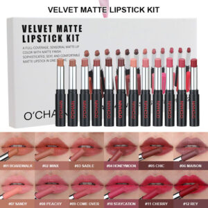 12 Matte Lipstick Set