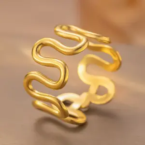 K183 Gold Ring Adjustable