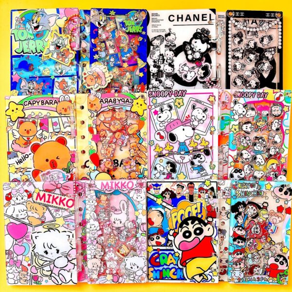 oly-fd1f46a6ef7d7fe5056ab4f1faa75336 Wholesale Acrylic shake notebook notebook trembles TK explosions loose-leaf diyA7A5 OLY Exclusive