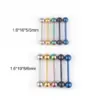 oly-fd31696e413e0ebd3934e128df95358f Wholesale 316L Stainless Steel No Inlaid Ear Cartilage Rings & Studs Geometric Waterproof Non Tarnish Surgical Steel Unisex