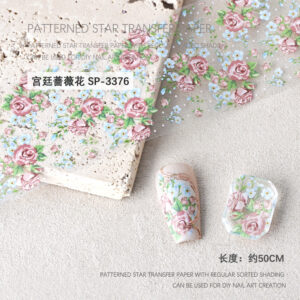 Palace rose flower transfer paper (sp-3376)