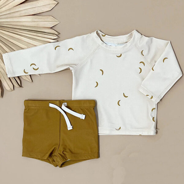 oly-fd627186e45e757f3be412fb11eb1cb5 Wholesale Boys Long-Sleeved Split Swimsuit Style Summer Boy Baby Swimming Spring Beach Suit
