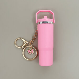 Portable butterfly pink