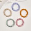 oly-fdd9440488a6cca0c50f29f3df65d098 Wholesale frosted telephone line hair band Internet celebrity rubber band high elastic simple hair rope high-grade seamless hair rope
