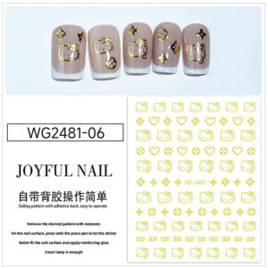 Golden kt cat (wg2481-06)