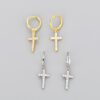 oly-fe18a5597881847564e8a703d1cf8e00 Wholesale Cross Earrings for Women with Diamond Zircon Simple Versatile Earrings Selling Wholesale Earrings Fashion