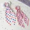 Wholesale American Flag Hair Tie For Women In Chiffon, Perfect For Independence Day And Spring And Summer