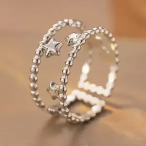 K194 Steel Color Ring Open