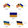 Wholesale Vintage Style Simple Style American Flag Alloy Enamel Unisex Brooches