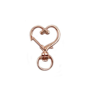 1# heart rose gold / Delivery opening ring