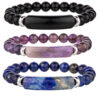 Wholesale Natural Stone Crystal Agate Bridge Bracelet Bracelet Simple Fashion Women's Fashion Jewelry Accessories