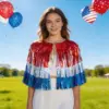 Wholesale Independence Day Decorative Props For Stage Use, Made Of Durable PET Material