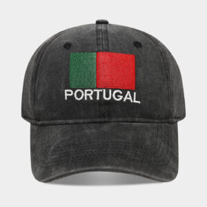 Portugal flag black / Adjustable