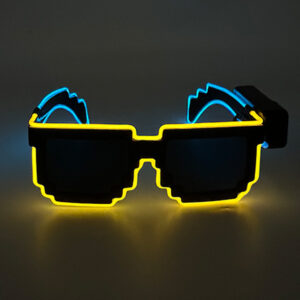 Yellow frame + dark blue bracket