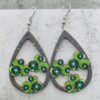 oly-ff8c73686357bece2f9527c94ae4b4a2 Wholesale Innovative St. Puckett Festival Earrings Clover Green Rainbow Dwarfs Irish Wooden Earrings
