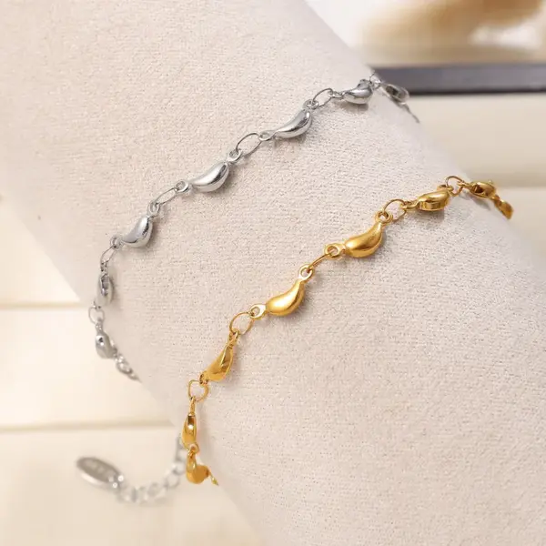 Wholesale Ion Plating (IP) Real Gold Plated 18K Gold Round 304 Stainless Steel IG Style Elegant French Style Waterproof Non Tarnish Jewelry Set