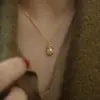 Wholesale Water Droplets 304 Stainless Steel Elegant Pendant Necklace