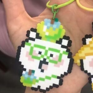 Pixel style keychain [style 14]