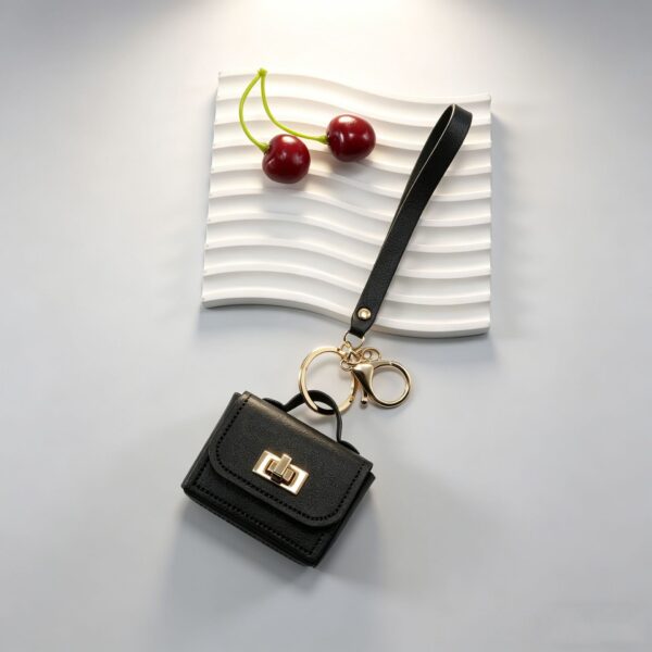 oly-2e0ebd85a0a9d47156ca2912e0342fcb Wholesale Multi Colored Leather Buckle Headphone Storage mini Coin Purse Keychain