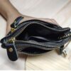 oly-675e8145dec2184a7b962751d4853371 Wholesale Litchi Pattern PU Leather Coin Purse, Chic Everyday Wallet with Card and Key Holder