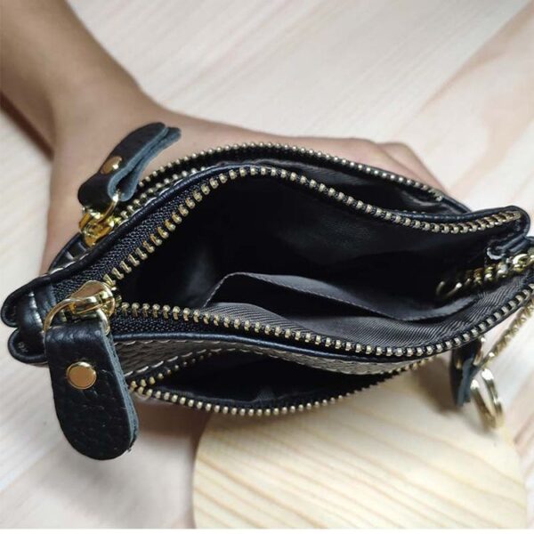 oly-675e8145dec2184a7b962751d4853371 Wholesale Litchi Pattern PU Leather Coin Purse, Chic Everyday Wallet with Card and Key Holder