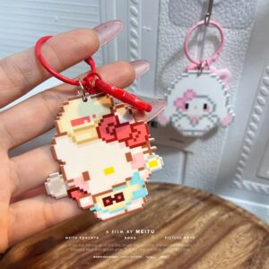 Pixel style keychain [style 18]