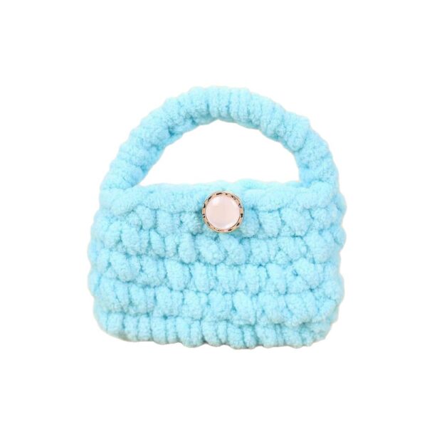 oly-787b6c211d0145d708f2ec3a76dff9be Wholesale Handmade Plush Solid Color Knitted Coin Purse Charm