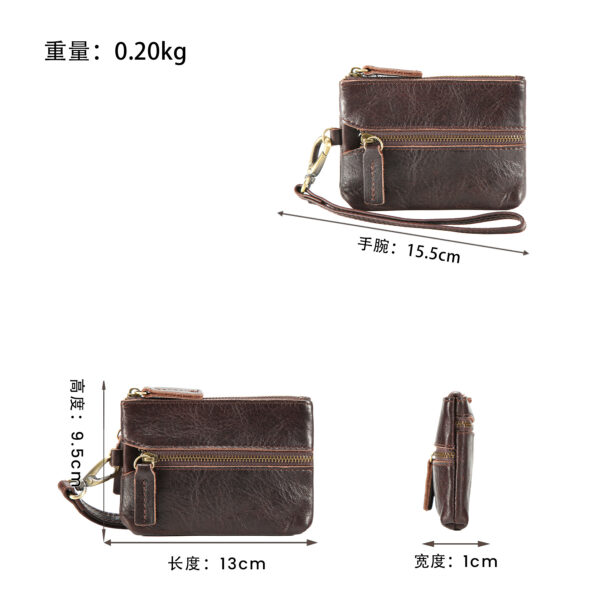 oly-7e9eff1d814d59b27716c71fd7b4b146 Wholesale Leather Vintage Zipper Mini Coin Purse Key Holder Everyday Boutique Accessory