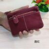 oly-846201c8c2005ff416f48a754597f6dc Wholesale Litchi Pattern PU Leather Coin Purse, Chic Everyday Wallet with Card and Key Holder