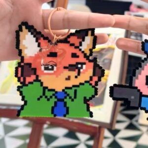 Pixel style keychain [style 25]