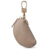 Wholesale Cowhide Lychee Pattern Car Key Case and Coin Purse, Zipper Wallet for Men Women Gift