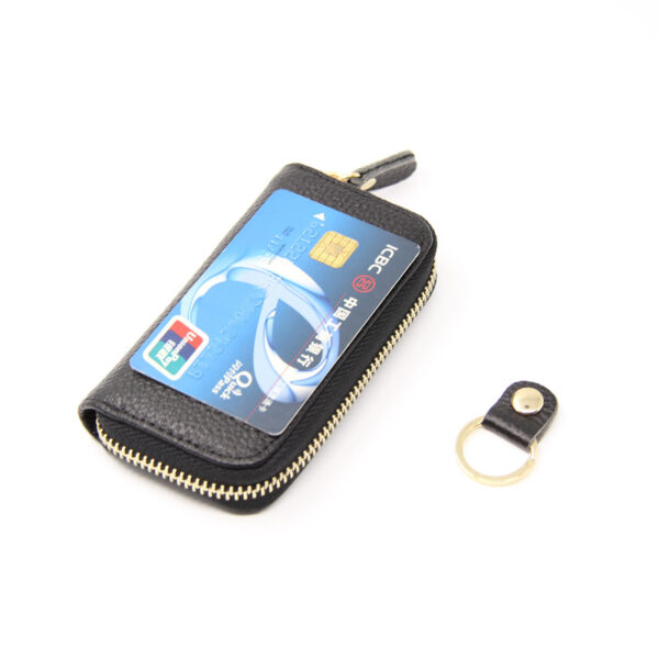 oly-99c1b9c0c8159220be39946c939310f2 Wholesale Genuine Leather Multi-functional Zippered Key Case
