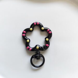Black flower buckle (high quality hanging spray)