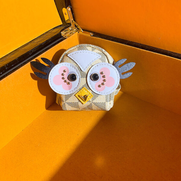 oly-bf41b875f18ffd0250e29ec308ef9392 Wholesale Monogram Coin Purse Keychain Owl Bag Charm