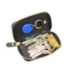 oly-c761f6a04eaf074399e480af74c15f5c Wholesale Genuine Leather Multi-functional Zippered Key Case