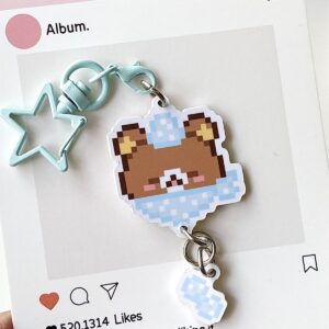 Pixel style keychain [style 4]
