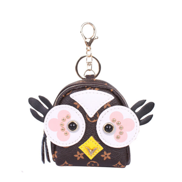 oly-f999f03ac849b439e3ab6c63976df218 Wholesale Monogram Coin Purse Keychain Owl Bag Charm