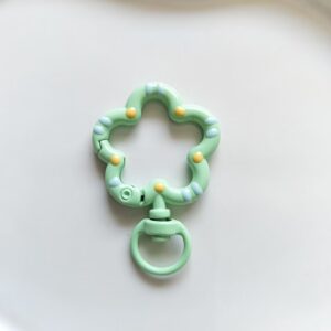 Mint green flower buckle (high quality hanging spray)